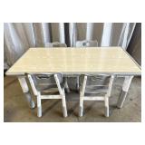 height-adjustable kids' activity table and