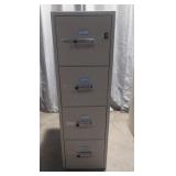 Phoenix fireproof waterproof locking metal filing