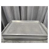 (9) full-size commercial-grade aluminum sheet
