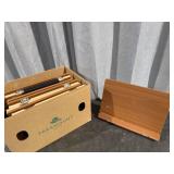 (7) Best Book Wooden Book Stands