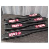 (6) Flat Bat Swing Training Bats
