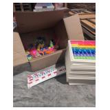 Large stack of fraction tiles with extra tiles