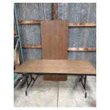 (2) Heavy duty 6 foot folding utility tables