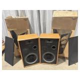 (2) MTX -AAL 1240B Floor Tower Speakers Vintage