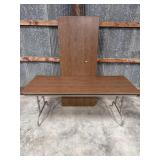 (2) Heavy duty 6 foot folding utility tables