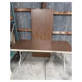 (2) Heavy duty 6 foot folding utility tables