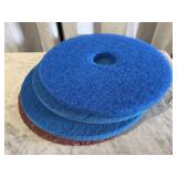 (4) 16ï¿½ 3M abrasive pads
