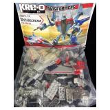 Hasbro KRE-O Transformers Starscream construction