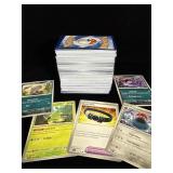Stack of Pokï¿½mon cards
