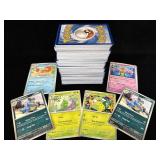 Stack of Pokï¿½mon cards