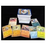 Stack of Pokï¿½mon cards