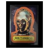 1977 Topps Star Wars Sticker #5 See-Threepio