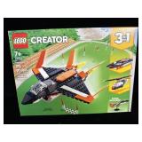 New LEGO Creator 3-in-1 Supersonic Jet (31126)
