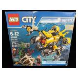 Partially sealed LEGO City Deep Sea Submarine
