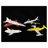 Vintage diecast airplanes