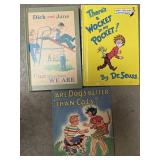 3 vintage books are dogs better than cats, Dick