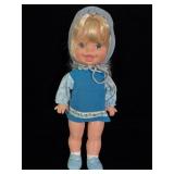 VTG Mattel Cathy Quick Curl Toddler Doll 16' Tall