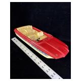 Vintage 1970s Tonka trihull plastic speed boat