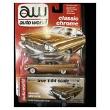 Auto World Classic Chrome 1958 Plymouth Fury 1/64