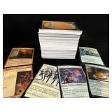 Stack of magic the gathering cards