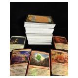 Stack of magic the gathering cards