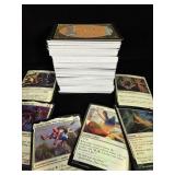 Stack of magic the gathering cards