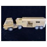 VINTAGE Gold Vista Dome Horse Van and Trailer