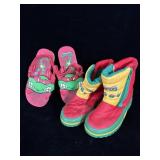 Vintage Teenage Mutant Ninja Turtles snow boots