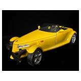MAISTO yellow ï¿½ bananaï¿½ Plymouth prowler 1/24