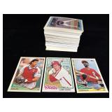 Stack of Vintage Baseball Cards