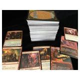 Stack of magic the gathering cards