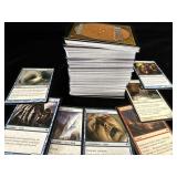 Stack of magic the gathering cards