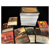 Stack of magic the gathering cards
