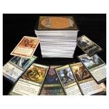 Stack of magic the gathering cards