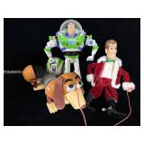 Vintage Disney Toy story Santa Claus Woody,