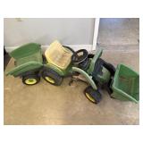 Peg Perego John Deere Farm Tractor and Trailer