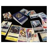 Stack of One Piece trading cards