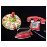 Vintage tin voice phone,  1940ï¿½s Sunny Suzy