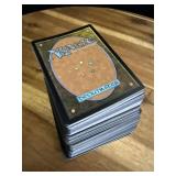 Stack of magic the gathering cards