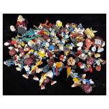 large collection of vintage PVC miniature