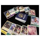Stack of One Piece trading cards