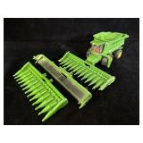 1/64 scale die-cast John Deere 9750 STS combine