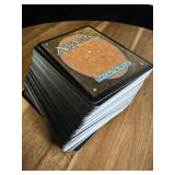 Stack of magic the gathering cards