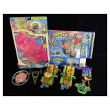 (2) vintage boxed Teenage Mutant Ninja Turtles