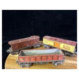 Lionel Prewar O gauge  tinplate gondola freight