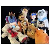 Vintage plush Disney toys