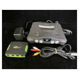 vintage Nintendo 64 (N64) home video game console