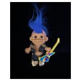 vintage Russ Berrie punk rock troll doll