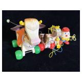 vintage Fisher-Price pull toys