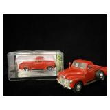 1952 Chevy and 1953 Chevy pick ups 1:36scale and
